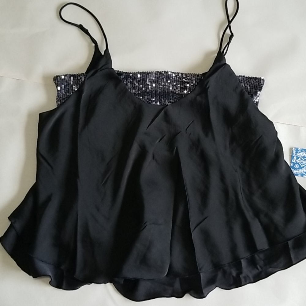 Free People Turn It On Black Cami - Picture 6 of 13
